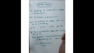 The product of r consecutive  integers is divisible by r! |divisibilty trick #shorts