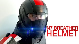 Homemade N7 Breather Helmet (from Mass Effect)