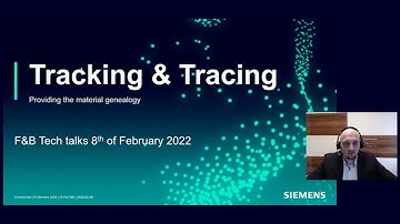 Siemens tracking & tracing: Material genealogy for food & beverage product security