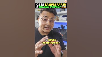 CBSE Sample Paper = Board Paper?😱😱 #Cbse2025 #Class10Boards