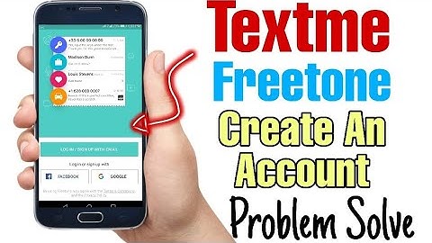 How to fix free tone create account problem | freetone creat an account proplem fix 2022