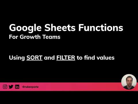 Using SORT and FILTER to find missing values in Google Sheets