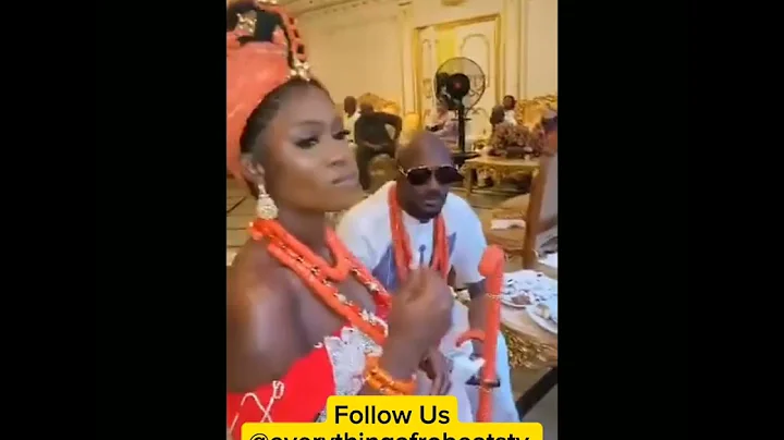 2face Idibia and Hon. Natasha Osawaru Private Traditional Wedding #natasha #2face #wedding.