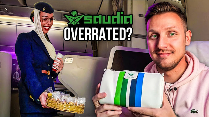 SAUDI ARABIAN Airlines - OVERRATED or WORLD CLASS?