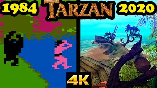Evolution of Tarzan games (1984-2020)