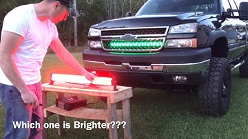32" 180W Chasing RGB Halo Led light bar Review