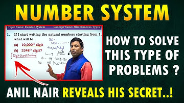Unbelievable Shortcuts to Solve Digit-Based Problems | Anil Nair Reveals His Secrets | Number System