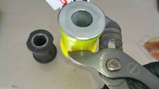 Hummer H3 steering rack bushing comparison