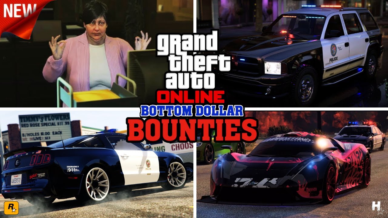 GTA Online Bottom Dollar Bounties GTA 5 DLC Update YouTube 