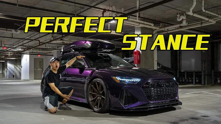 BEST LOOKING RS6! THULE ROOFBOX & CETE LOWERING MODULE & RS6 RETROFITS