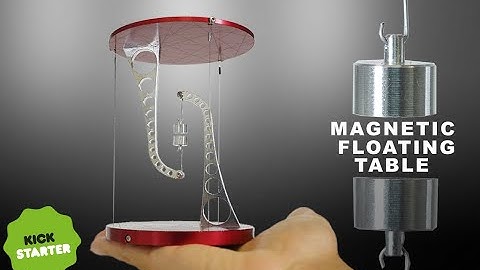 Table that floats using Magnets!