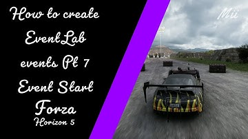 How to create EventLab events Pt 7: Event Start