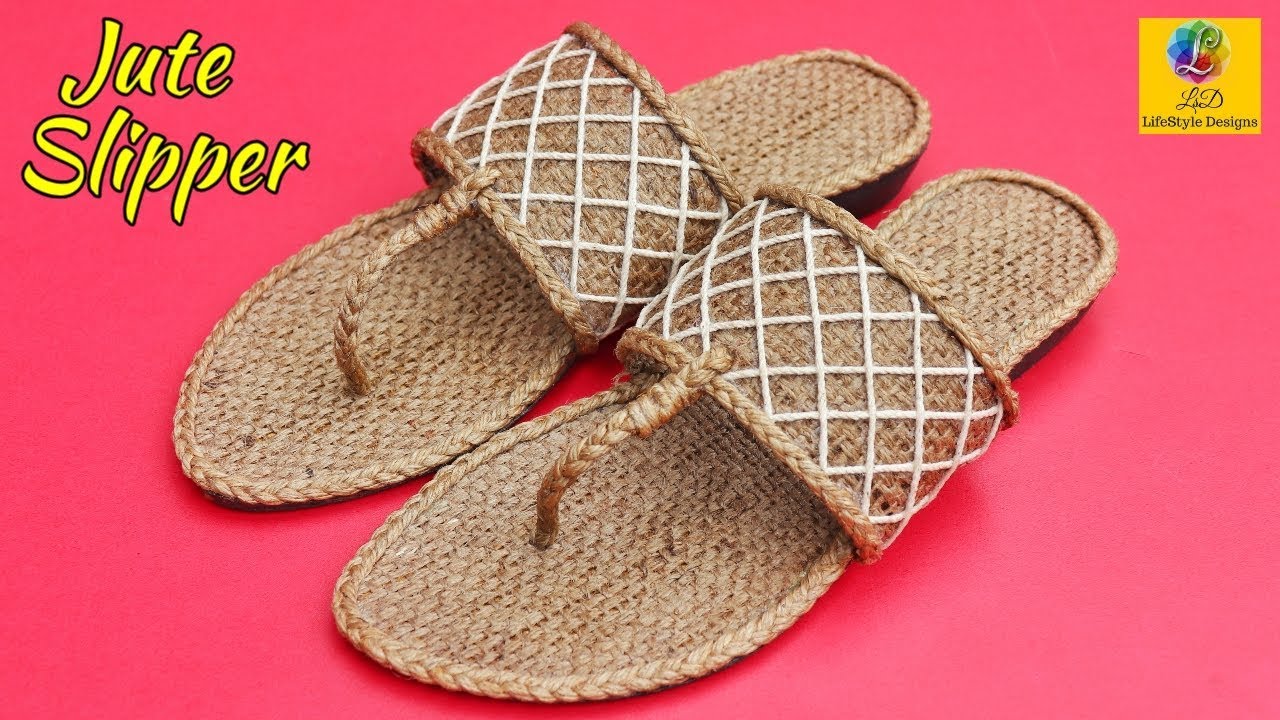 jute slippers