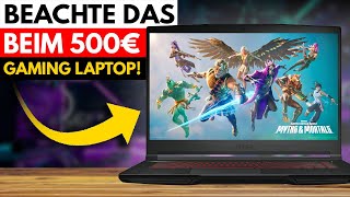 Ist das der bester Gaming Laptop unter 500€? Lenovo 7331 vs MSI Thin GF63 by Top Empfehlungen 459 views 2 weeks ago 6 minutes, 40 seconds