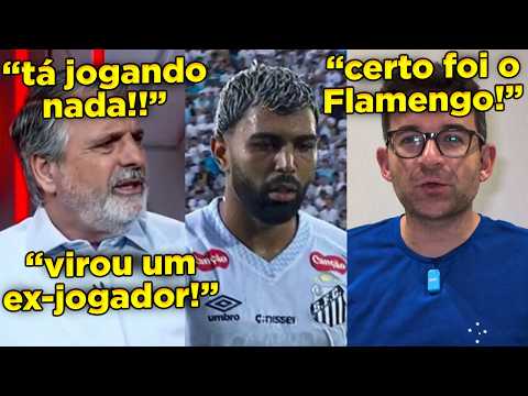 🤯FLA TENTOU AVISAR! GABIGOL E NEYMAR CRITICADOS DEMAIS APÓS ELIMINAÇÃO DO SANTOS NO PAULISTA!!