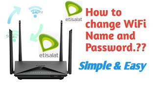 How to change WiFi name and password in D-link 853 screenshot 5
