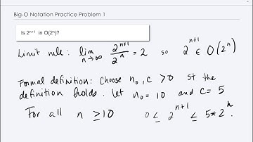 Asymptotic Notation Part 1: Introduction and Big O