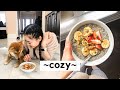 What I Eat in a Day ft. Favourite Cozy Winter Meals (Vegan + Easy)