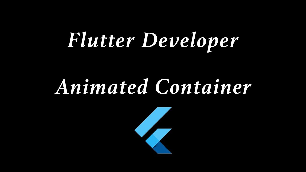 Flutter Basit Animated Container Kullanımı - YouTube