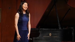 Angie Zhang, DMA in Piano Performance & MM in Fortepiano Performance // Moore Award Performance
