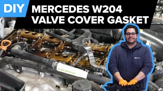 Mercedes-Benz C250 Valve Cover Gasket Replacement DIY (2012-2015 Mercedes W204 C250, R172 SLK250)