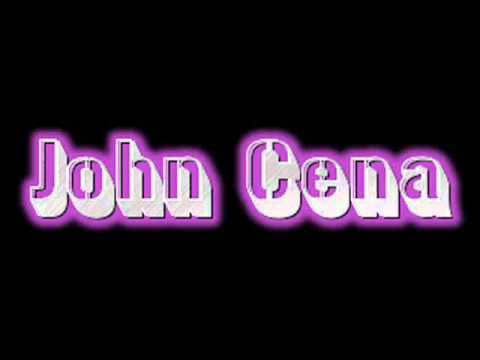 WWE John Cena Text - YouTube