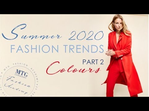 МОДНЫЕ ТРЕНДЫ и ЦВЕТА ВЕСНА-ЛЕТО 2020 ЧАСТЬ 2 / TRENDS SS20 / MTG FASHION ACADEMY