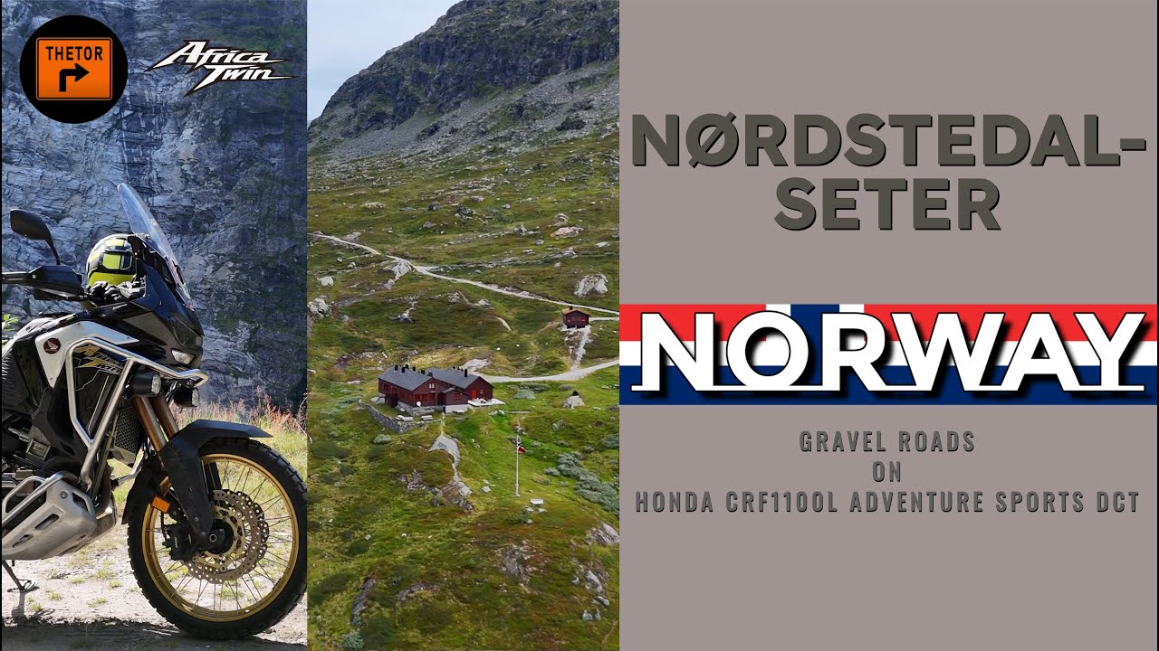 Nørdstedalseter (Full length) | Gravel Road | Vestland, Norway | Honda CRF1100L Adventure Sports DCT