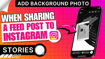 How to Add a Background Photo While Sharing a Post on Your Instagram Story