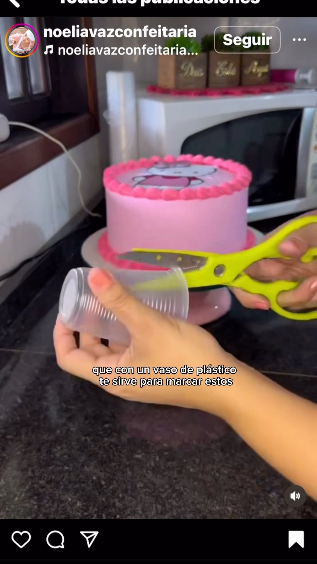 CON UN VASO DECORÉ UN PASTEL ? | MIS PASTELITOS