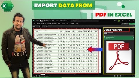 Import Data From PDF to Excel in 2025 (Easy Step-by-Step Guide)
