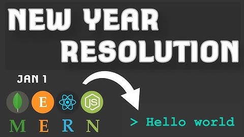 Every Programmers new year resolution - A cringe but real Short film