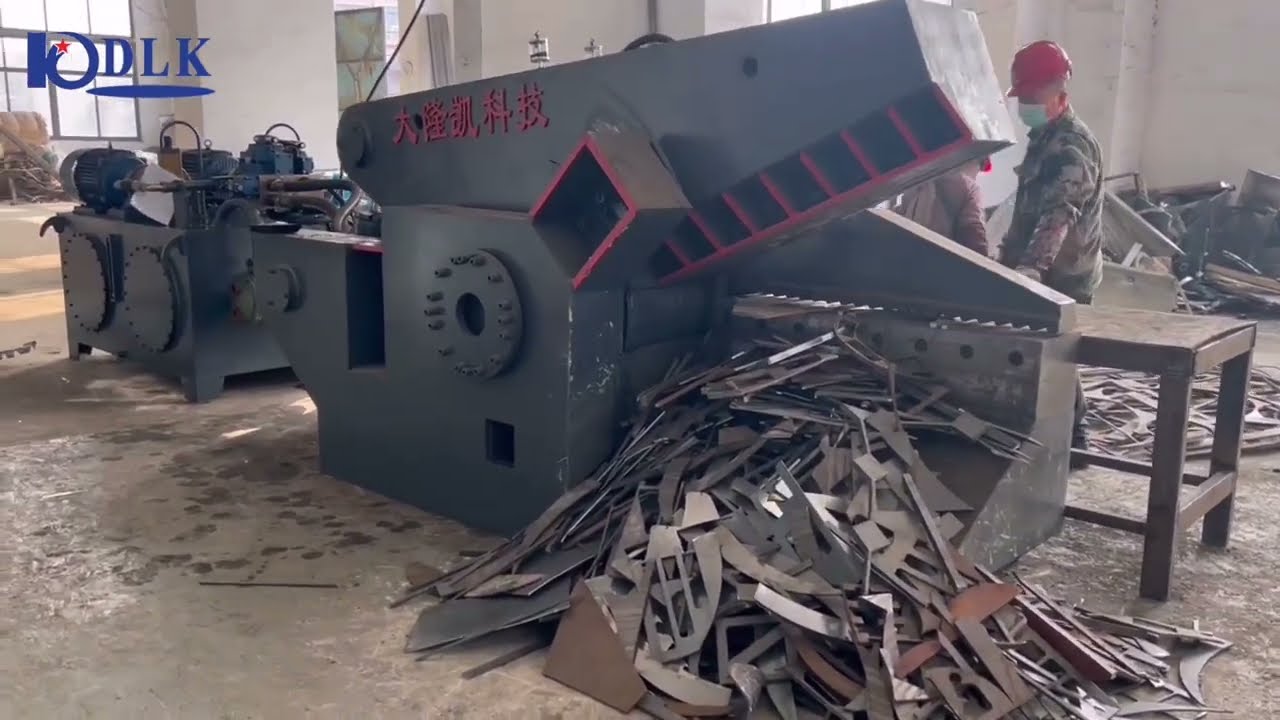 Q43 series Hydraulic Scrap Metal Alligator Shear For Metal Recycling