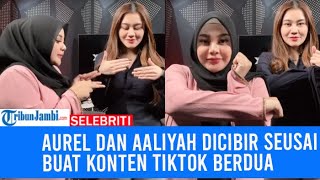 Aurel Hermansyah dan Aaliyah Massaid Dicibir Seusai Buat Konten TikTok Berdua