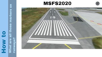 Flight Simulator 2020 - How to - What are all those markers on runways?