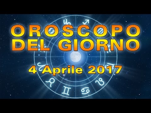 Video: Oroscopo 4 Aprile