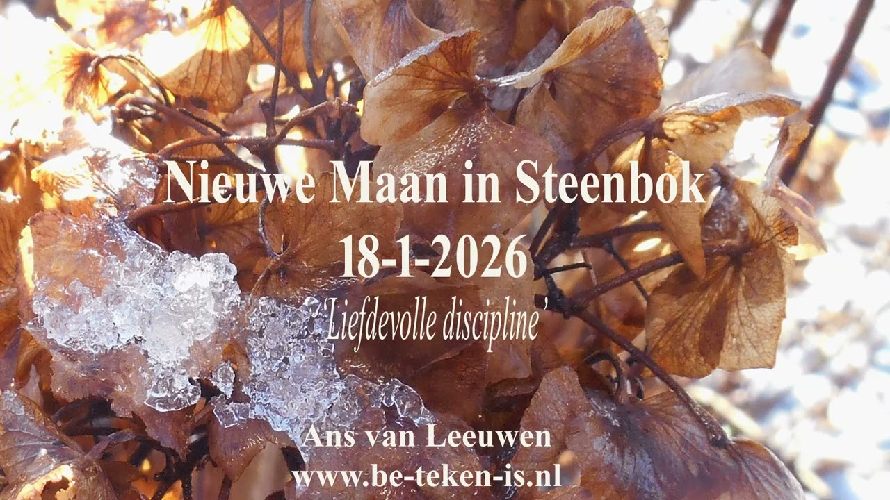 Nieuwe Maan in Steenbok 18 1 2026