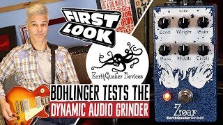 Bohlinger Tries a Dynamic Audio Grinder Distortion - the EarthQuaker Devices Zoar Demo | First Look