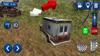 Ambulance Truck Simulator: Offroad Emergency - Android Gameplay FHD screenshot 5