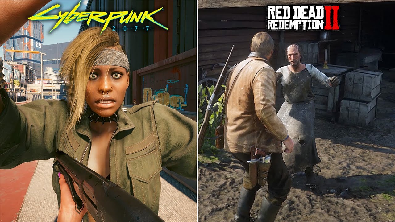 Cyberpunk 2077 vs. Red Dead Redemption 2 - Which is Better? - YouTube