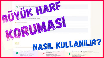 MC-AT Büyük Harf Koruması Nasıl Kullanılır?