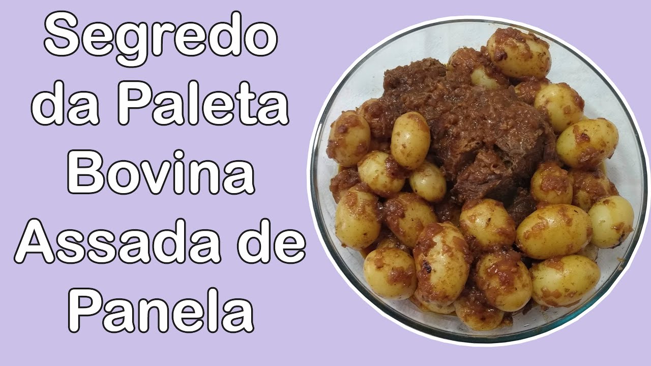 Como Fazer Paleta Bovina Assada de Panela | COZINHANDO COM MARLENE ...