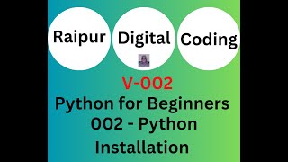 Python v002 Installation download and install latest version for windows