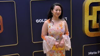 Stephanie Hsu "Gold House's First Annual Gold Gala" Gold Carpet Fashion
