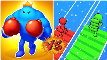 Bridge Race Vs Punchy Race 3D Join Clash 3D: Master Every Level Like a Pro!