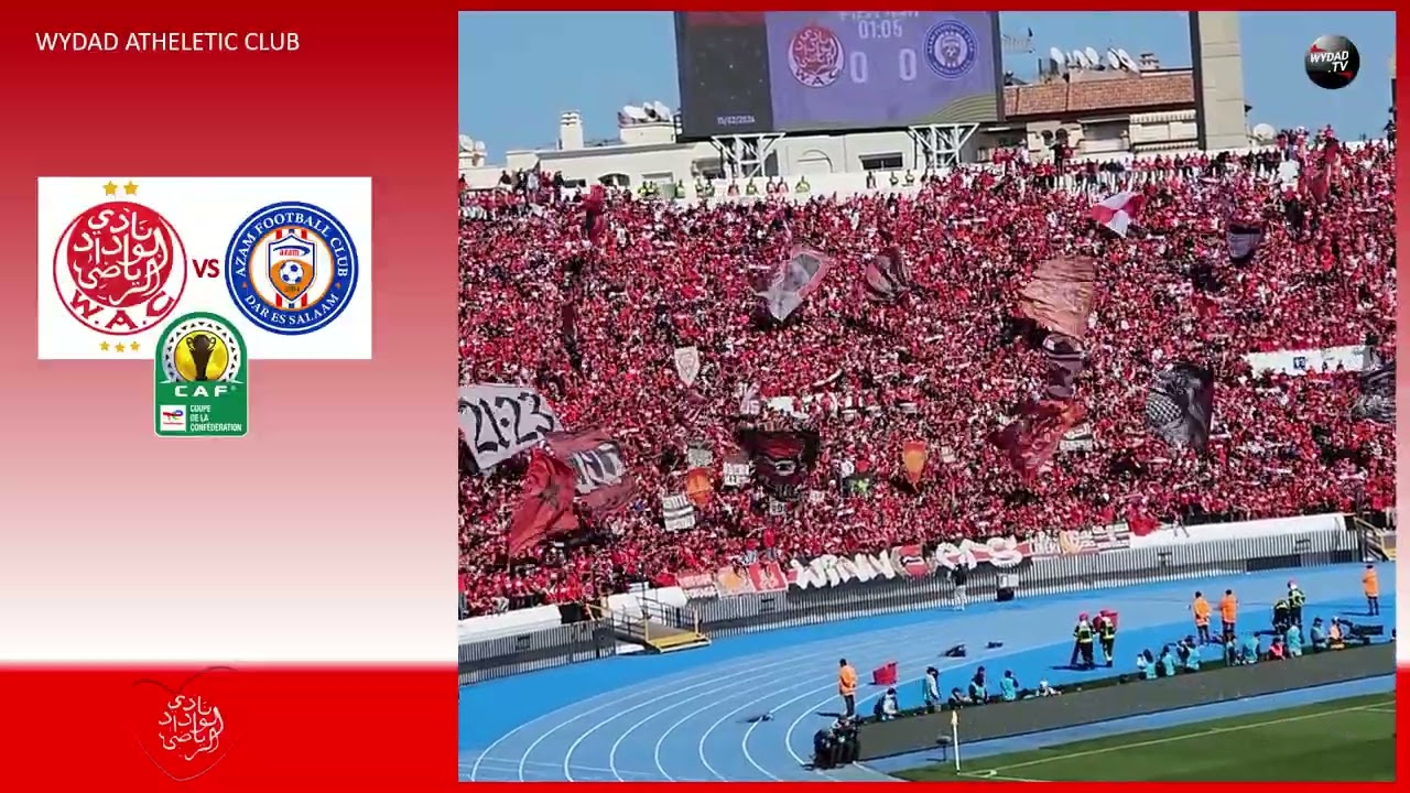 للوداد الرياضي جمهور عالمي واستتنائي ⚪️🔴❤️