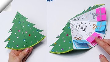 DIY christmas cards  How to make christmas card  Christmas card ideas