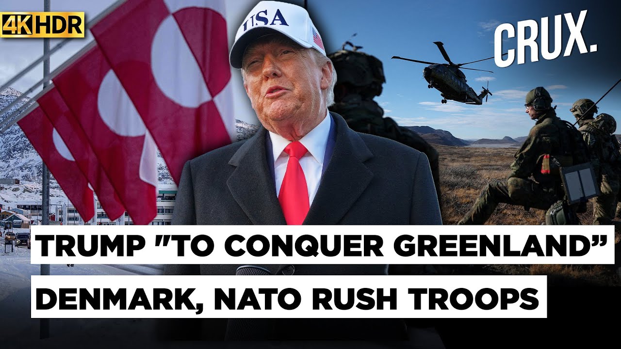 “If Russia or China Occupy Greenland” Trump Says “Can’t Rely on Denmark to Fend Themselves Off” | 4K