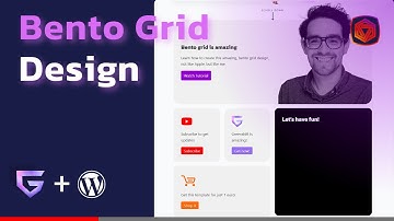 Build This Bento Grid in 17 Minutes using Greenshift a WordPress Page Builder