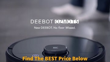 ECOVACS DEEBOT OZMO T5 2-in-1 Robot Vacuum & Mop with Precision Laser Mapping & Navigation, 3+ Hours